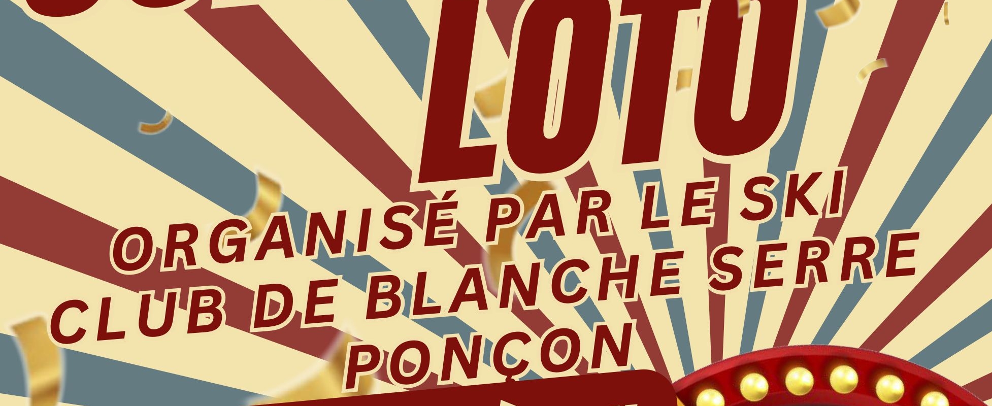 SUPER LOTO A MONTCLAR, Place de la Mairie