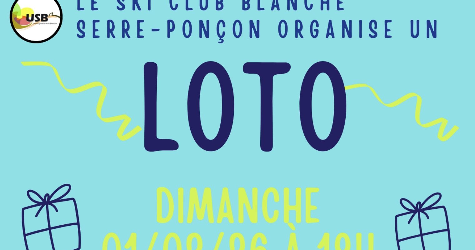 Loto du Ski Club- Chabanon